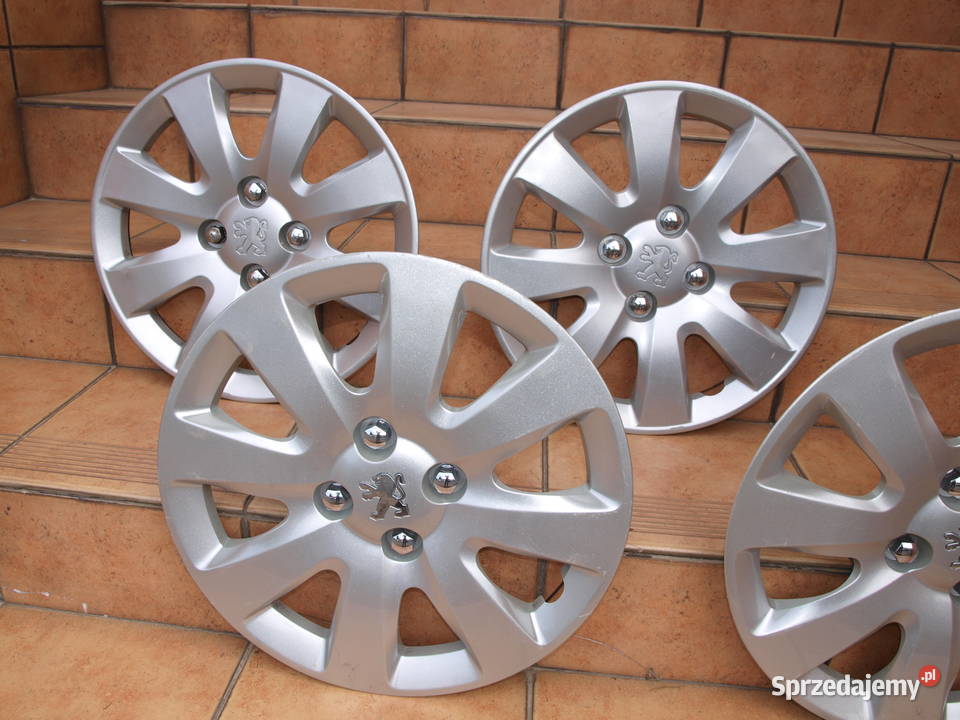 Peugeot kołpaki 16 oryginalne komplet 4 sztuki wielkopolskie Kalisz sprzedam