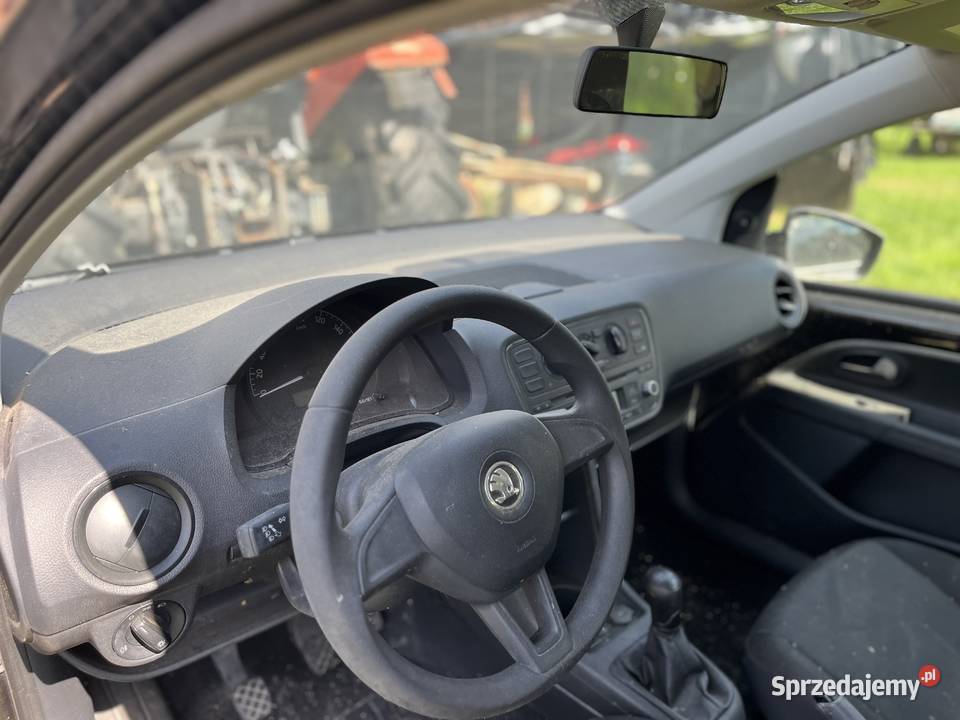 Skoda Citigo kompletny przód Zderzak Maska Lampy dolnośląskie Żmigród