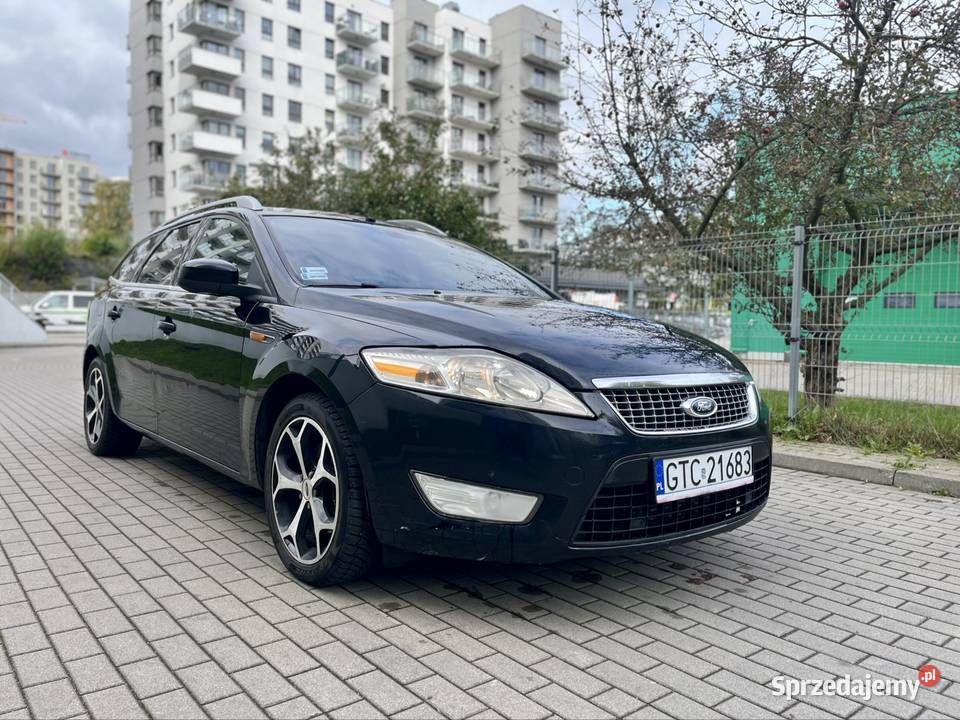 Ford Mondeo 20 TDCi 140 2008 r manual nieuszkodzony Gdańsk