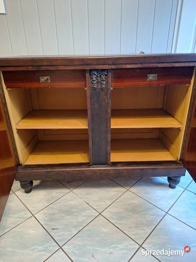 Drewniana komoda vintage 60cm Rawa Mazowiecka