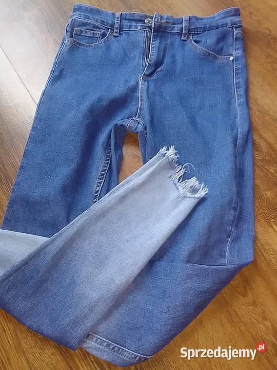 Damskie spodnie wysoki stan lubelskie sprzedam