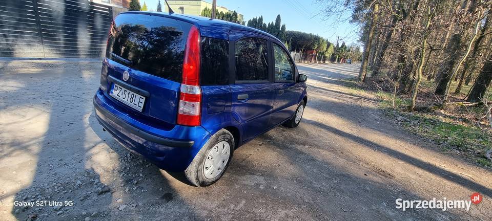 Fiat Panda 2010 11 Benzyna stan Klima Dąbrówka sprzedam