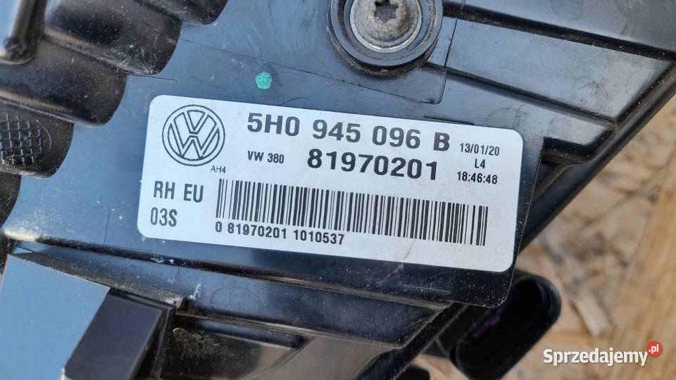 VW GOLF VIII 8 LAMPA PRAWA TYLNA TYŁ LED Części samochodowe Goleniów
