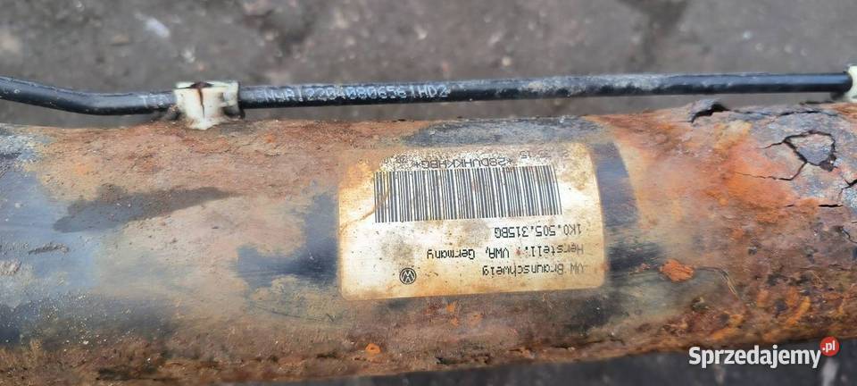 BELKA SANKI TYŁ SKODA OCTAVIA II Lipno