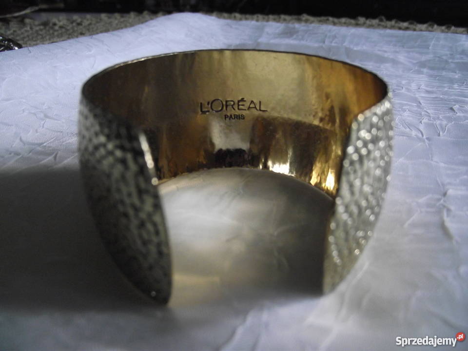 POZŁACANA MARKOWA BRANSOLETA pozłacane wielkopolskie