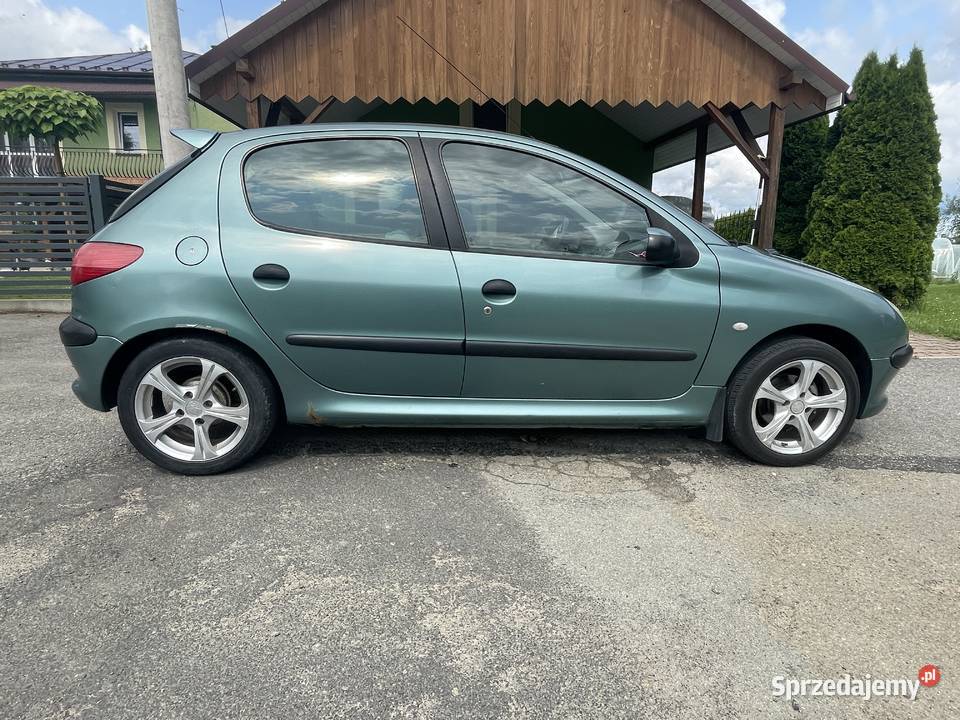 Peugeot 206 Rok produkcji 2002 Rymanów