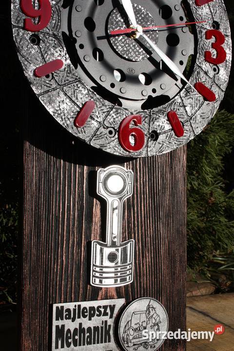 Zegar z wahadłem Motoryzacja Loft Patyna Dębica sprzedam