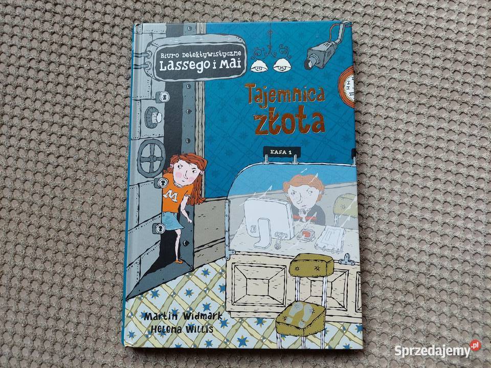 Tajemnica złota Martin Widmark Helena Willis Książki dla dzieci Kraków sprzedam