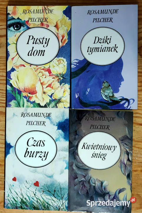 Pilcher 4 książki Pusty dom czas burzy dziki romanse