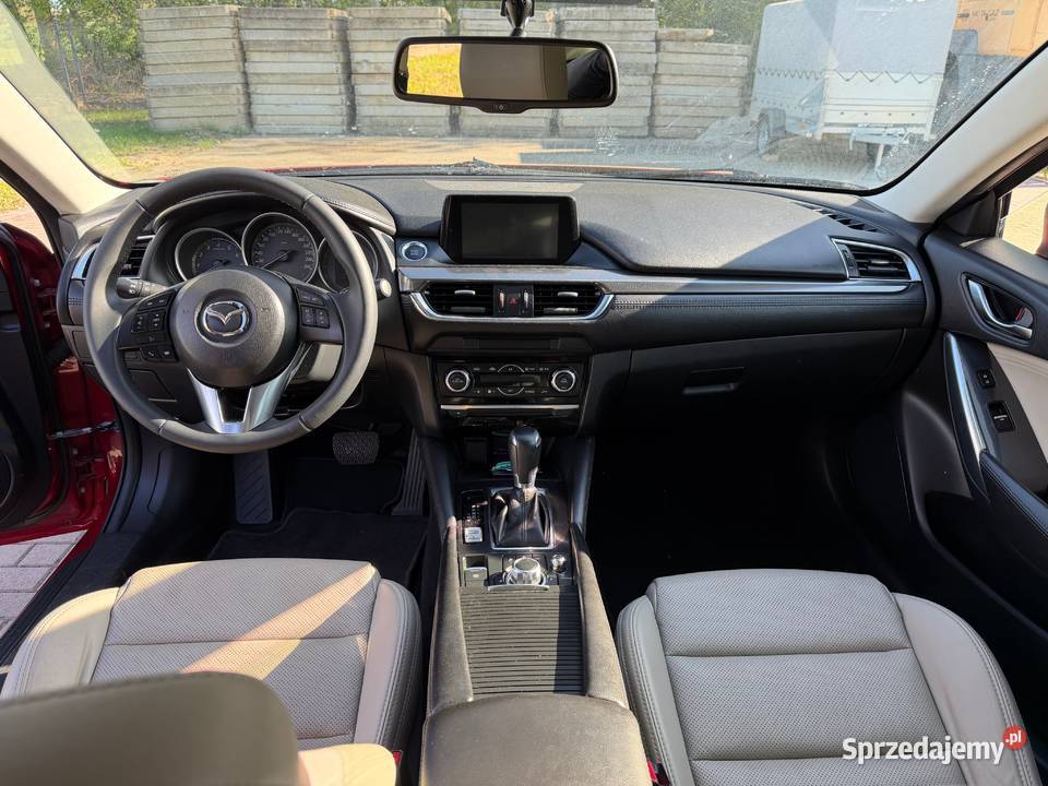 Mazda 6 III 25 192 automat 2016 Rzeszów