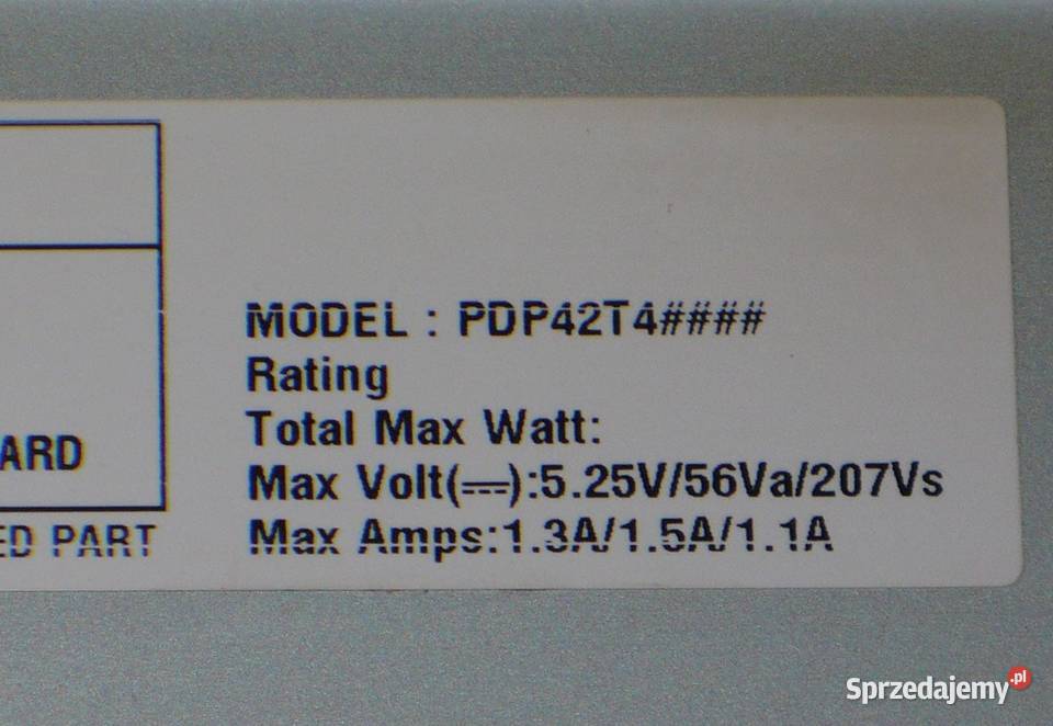 Matryca PDP42T40010 TV LG 42PN450B Lublin