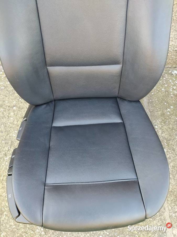 Fotele przód BMW E46 skóra grzane sedan touring Przytulanka