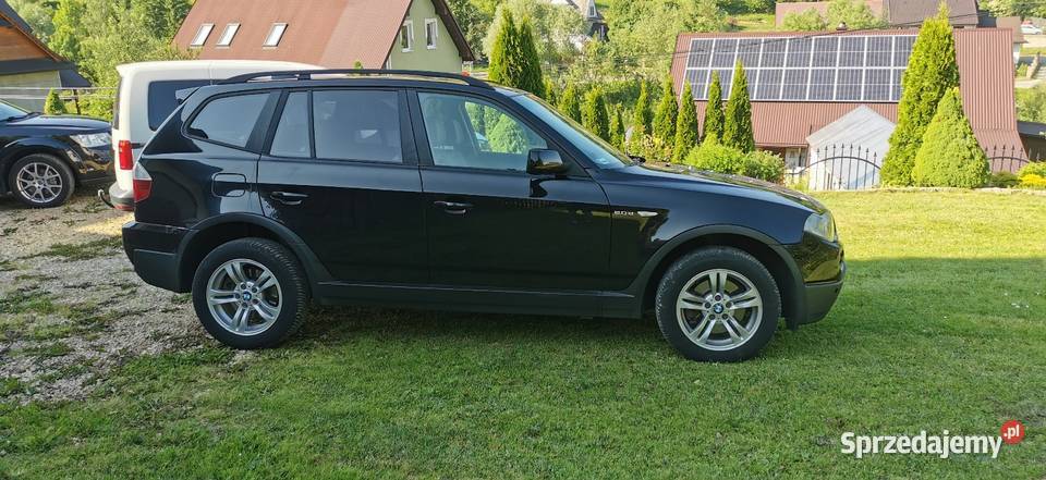 Bmw X3 e83 M pakiet 20 Diesel 177 4x4 automat Skomielna Czarna