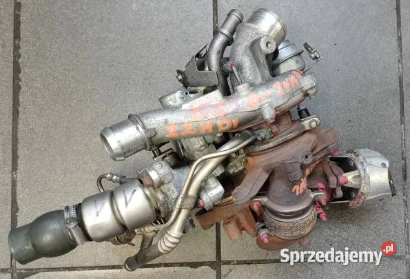 Turbosprężarka Peugeot 22 HDI BITURBO 9683107580
