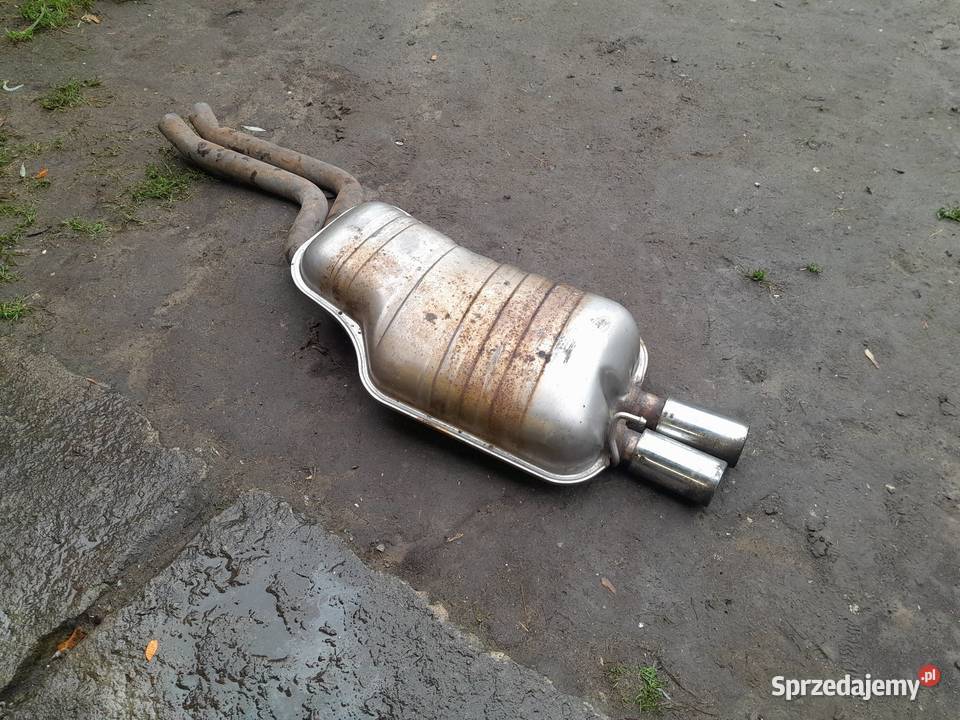 Wydech końcowy BMW E46 30 d Tłumiki Części samochodowe Długosiodło