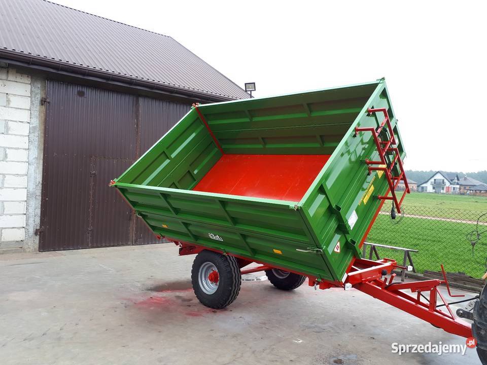 Przyczepa wywrotka 3 stronny wywrot Przyczepy rolnicze Krajęczyn