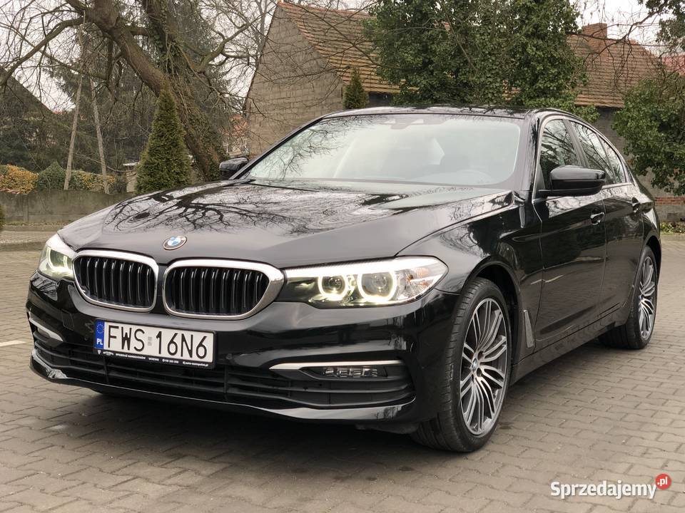 BMW Seria 5 G30 520d mHEV 190 2020r Automat wielkopolskie Wijewo