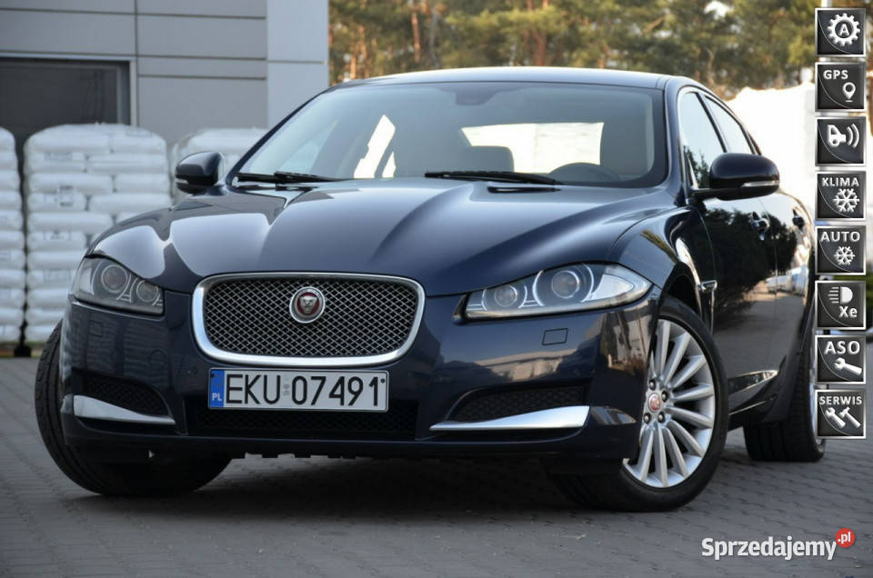 Jaguar XF Zarejestrowany 22D 190 Lift Serwis Zarejestrowany w Polsce Motoryzacja Kutno