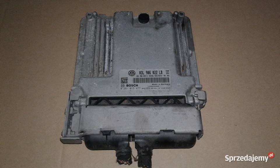 KOMPUTER STEROWNIK 03L906022LB 0281015477 K14 Międzychód
