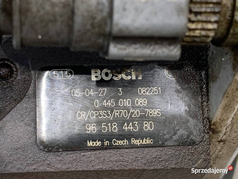 POMPA WTRYSKOWA MAZDA 3 9651844380 16 109 0309 osobowe