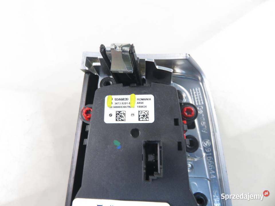 WŁĄCZNIK ŚWIATEŁ BMW 5 F11 9346839 Czujniki i sterowniki świateł