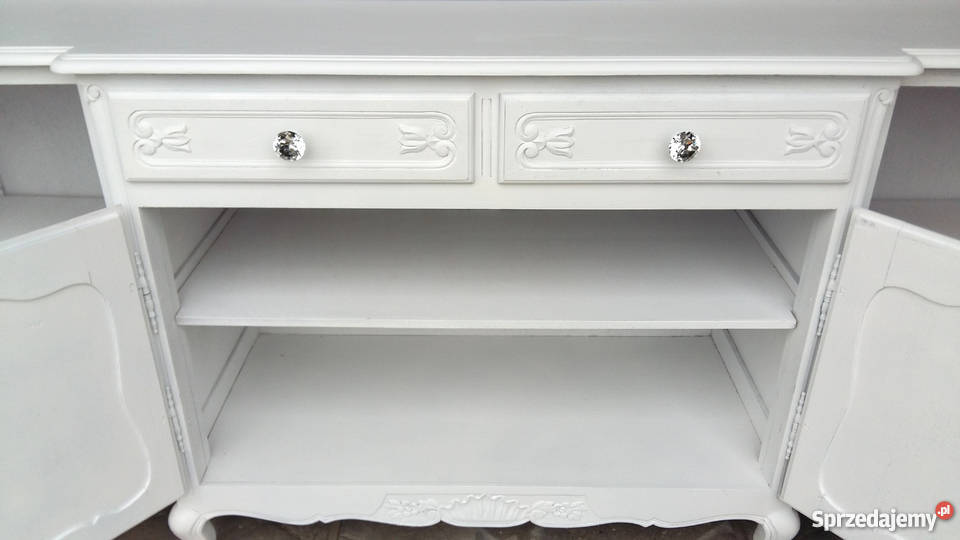 Komoda Ludwikowska biała Antyki, Sztuka, Kolekcje Biłgoraj sprzedam