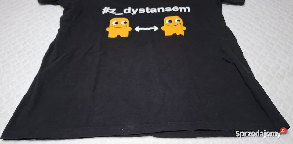 Koszulka krótki rękaw Tshirt czarna Amazon BC Czeladź