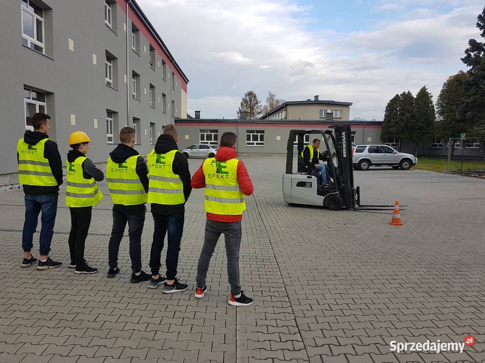 Kurs na wózki widłowe Katowice promocyjna