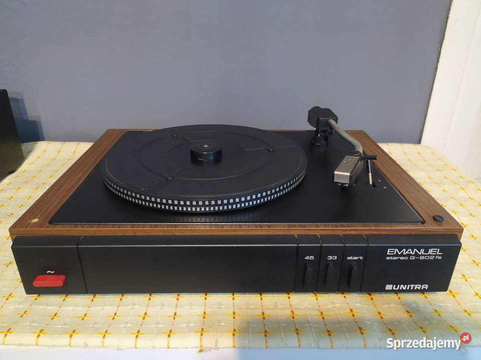 Gramofon Unitra Emanuel egzemplarz Krosno