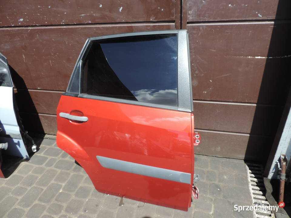 DRZWI PRAWY TYŁ FORD FIESTA MK6 FL 5D KOLOR T5
