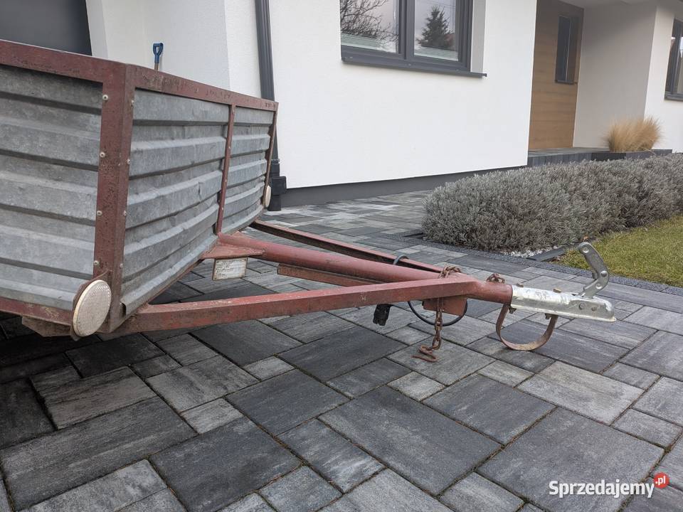 Przyczepa lekka SAM 2001 resory amortyzatory Wojnicz sprzedam