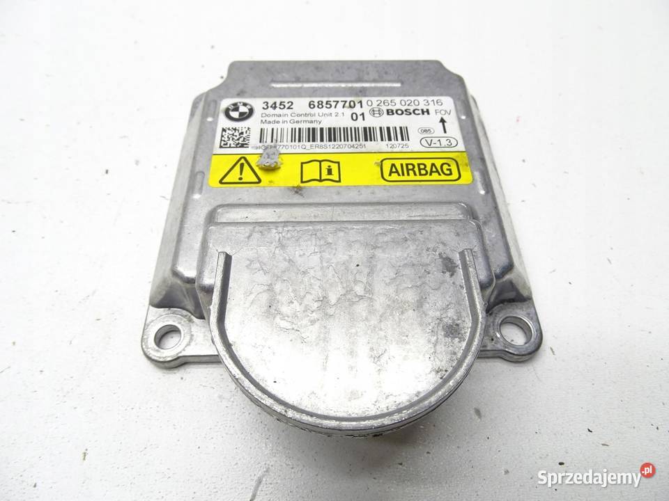 SENSOR MODUŁ PODUSZEK AIRBAG 6857701 BMW F20 F21 sprzedam