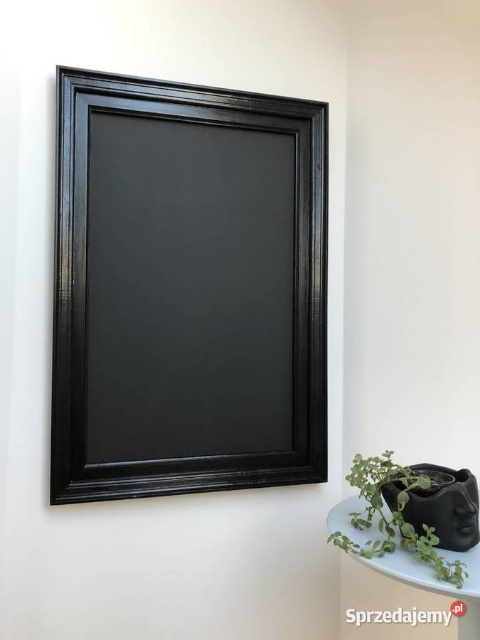 Tablica magnetyczno kredowa w ramie obrazowej Brzuśnik sprzedam