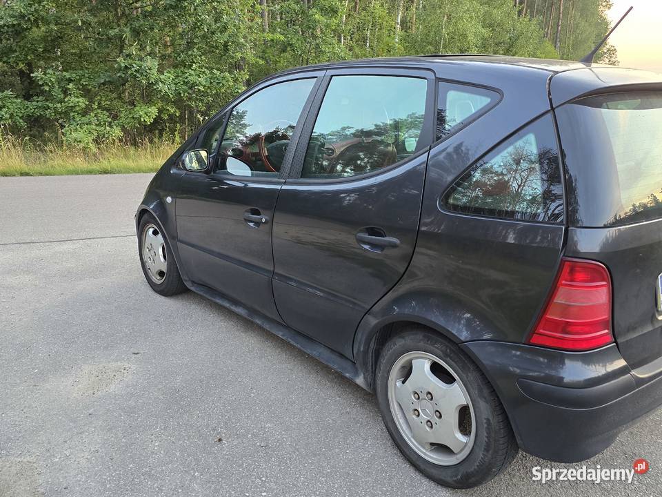 Sprawna Klima Mercedes A168 16 benzyna Czerwone manualna Mińsk Mazowiecki