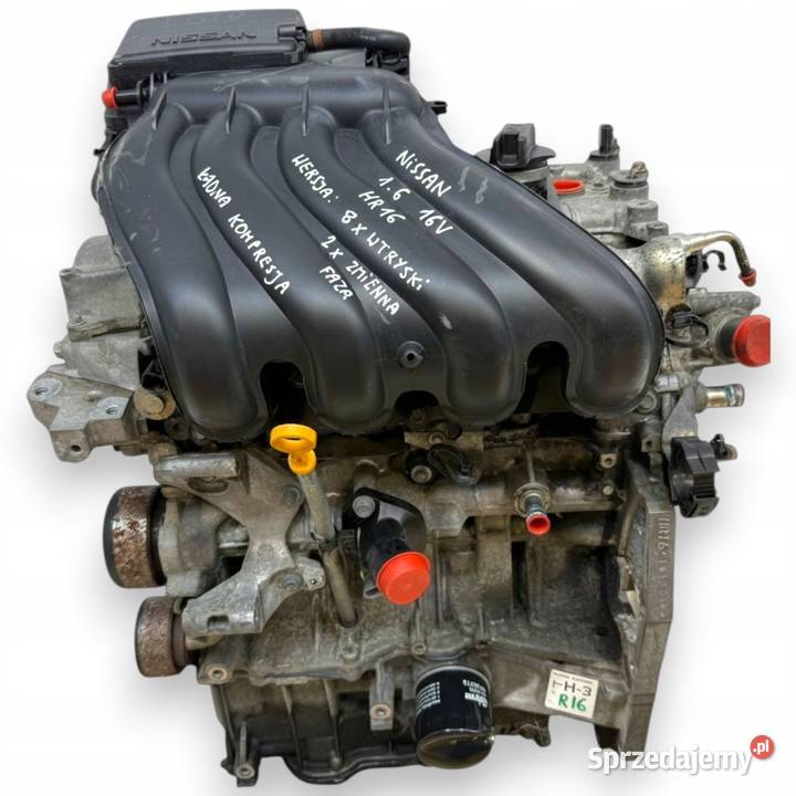 SILNIK Nissan Juke Qashqai 16 16V 8 wtrysków 2x Chełm sprzedam