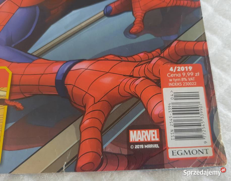 Marvel SpiderMan Magazyn 42019 Egmont Książeczki Czeladź