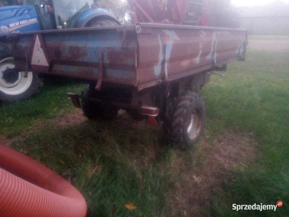 Przyczepa wywrotka w stanie Możliwość dołożenia Wąbrzeźno