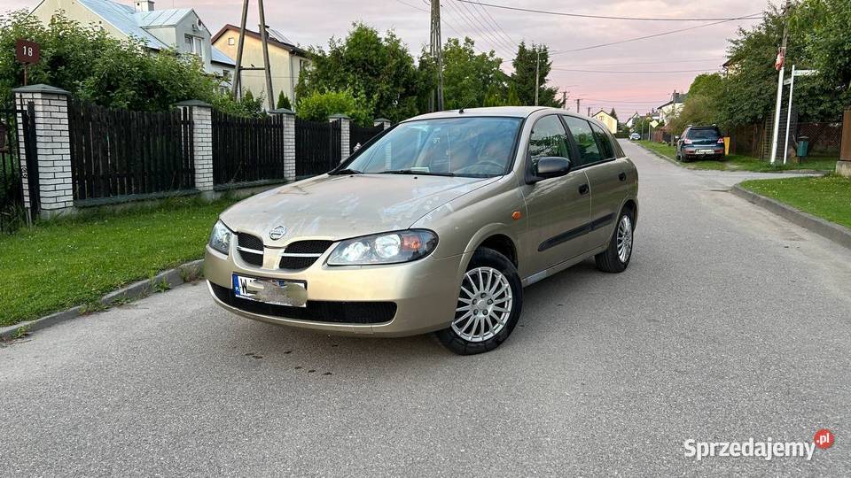 Nissan Almera 15 Benzgaz 170 przebieg klima sprzedam