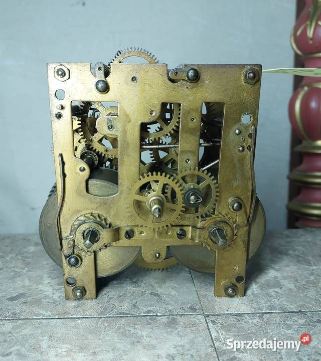 698 Mechanizm starego zegara ściennego FMS 55006 Tczew