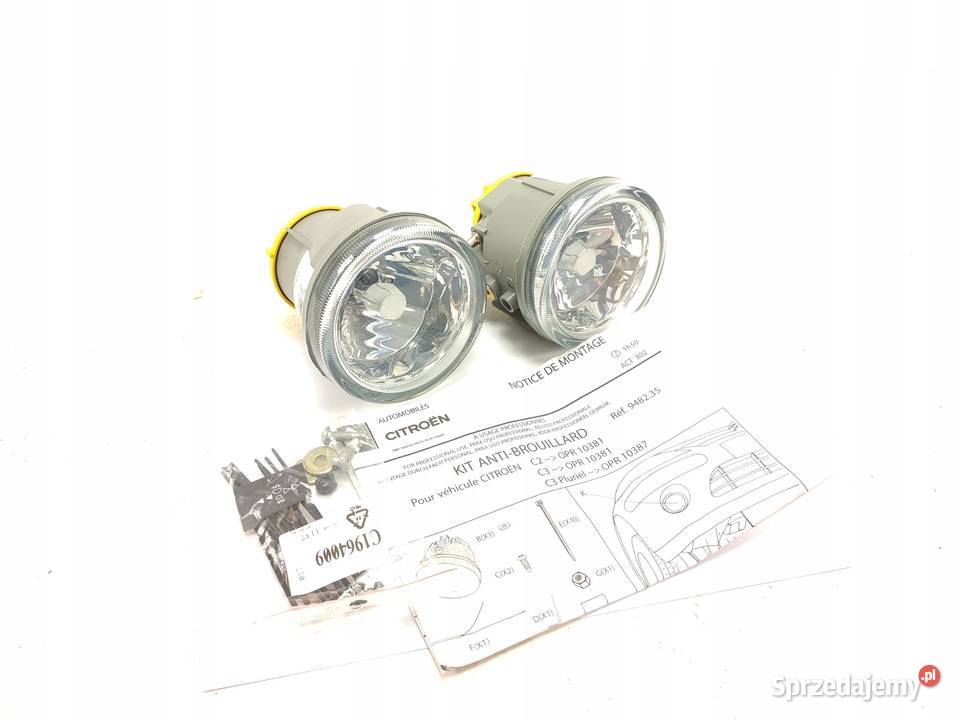 HALOGEN 2x L P CITROEN C3 C3 PLURIEL 20022010 sprzedam