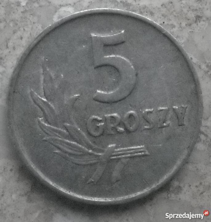 POLSKA5 GROSZY1962 r bzAL Legionowo