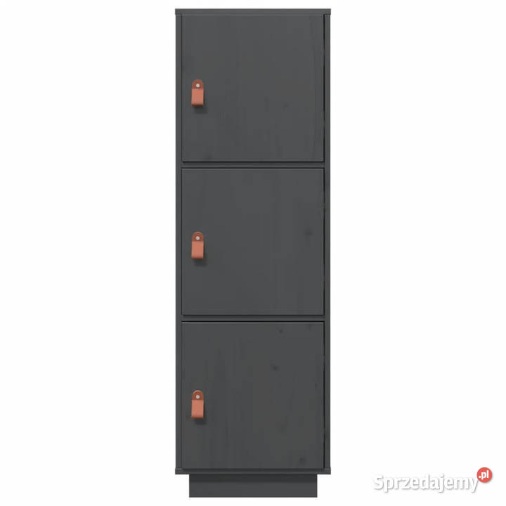 Szafka szara 34x40x1085 lite drewno sosnowe Warszawa