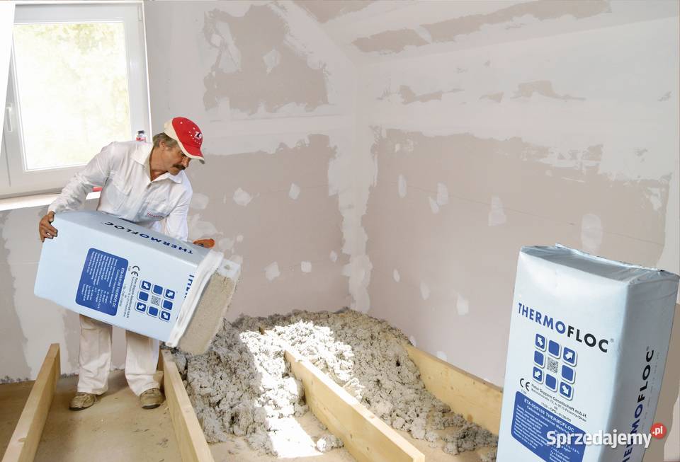 Izolacja cieplna celuloza do ręcznego Dmosin Drugi