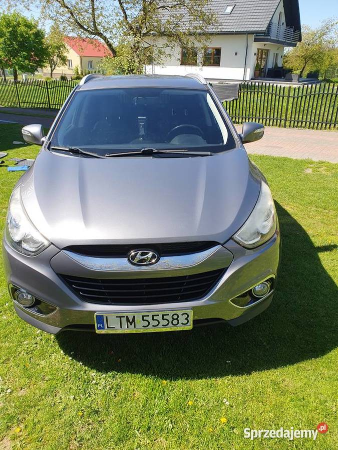 Hyundai ix35 17CRDI pół skórzane fotele gniazdo SD Wieprzowe Jezioro