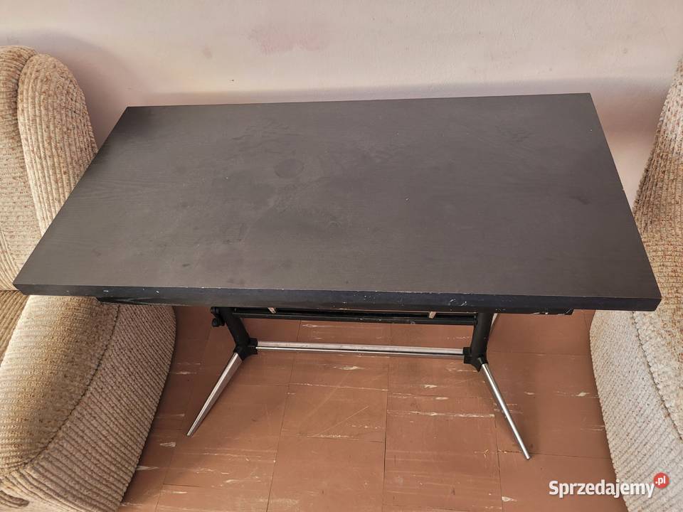 Zestaw czarnych grafitowych mebli szafki komoda