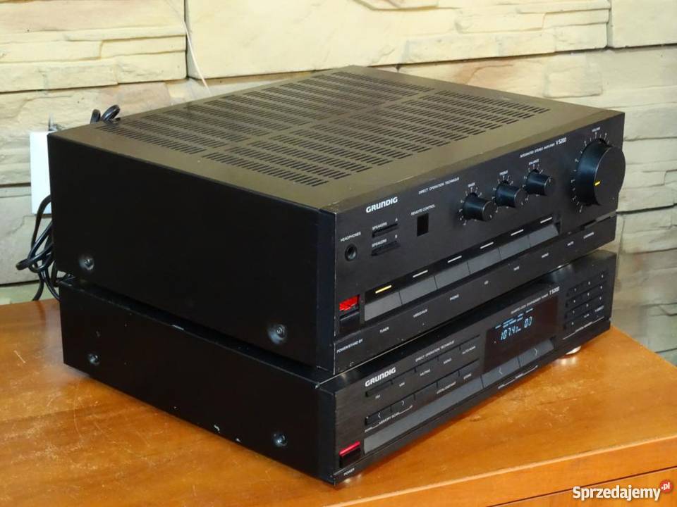 Wzmacniacz i tuner Grundig mocny WYSYŁKA Jasło sprzedam