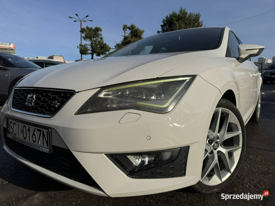Seat Leon FR LED PDC 2x Klimatronic 2stref Ele przyciemniane szyby Cieszyn