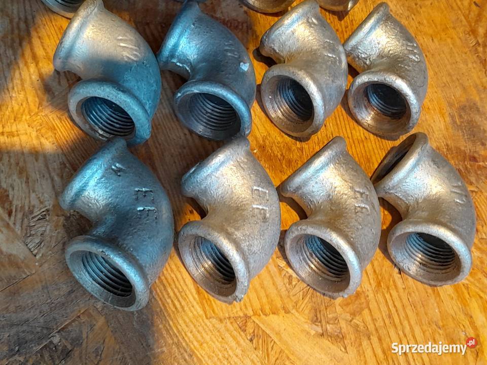 Kolanko stal ocynk 12 cala nowe zestaw 12 sztuk sprzedam