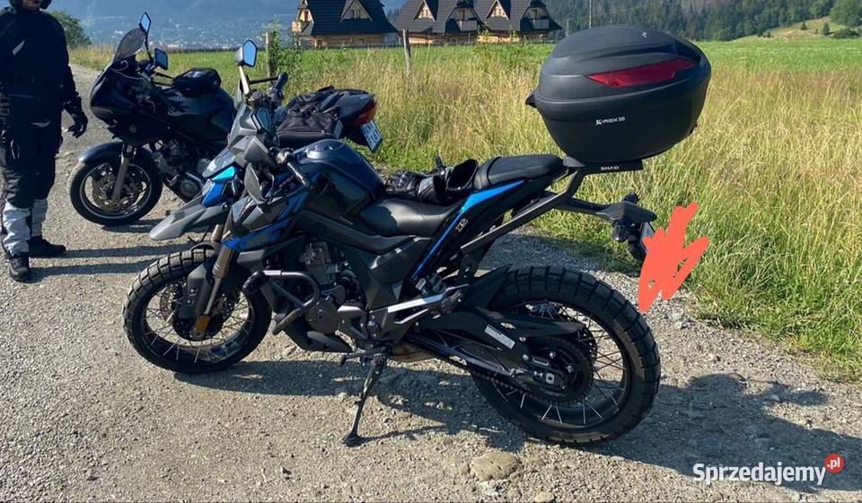 Zontes U1 125 2021 plus stelaż Shead kufer nieuszkodzony