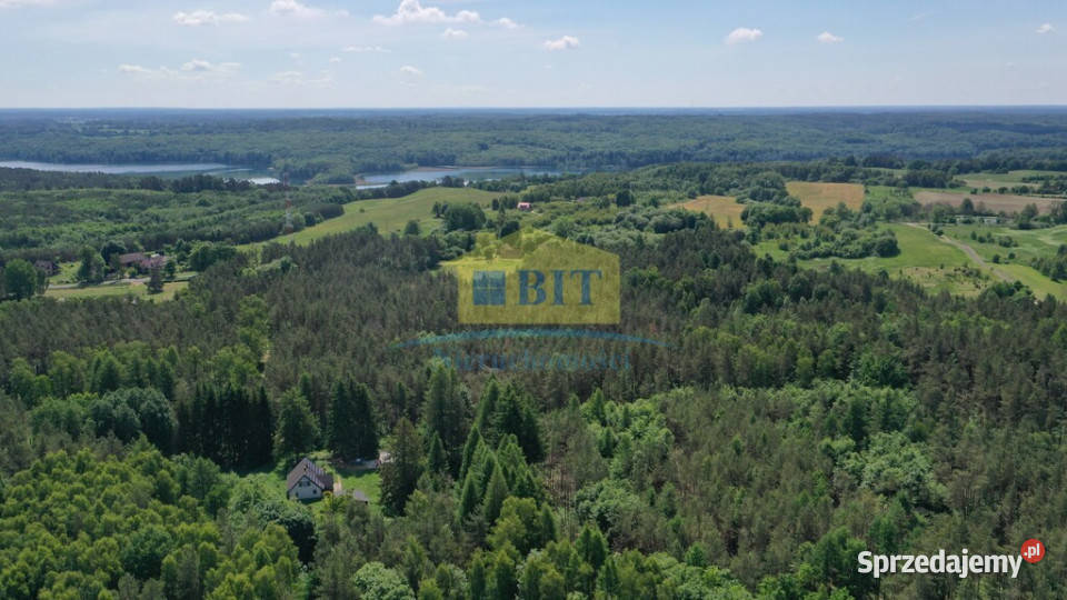 Działka 3800 m2 jeziorem Kuszewo